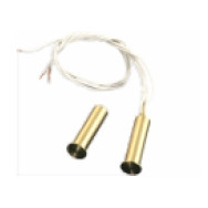 Contatto magnetico in ottone forma cilindrica installazione ad incasso a scomparsa