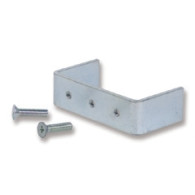 Staffa per incastro pilastro metallico APRIMATIC completa di viti conf. da 6 pz.