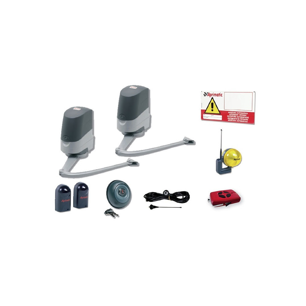 KIT APRIMATIC RACING DAYTONA FLEXI 300 2 MOTORI BRACCIO ARTICOLATO PER 2 ANTE