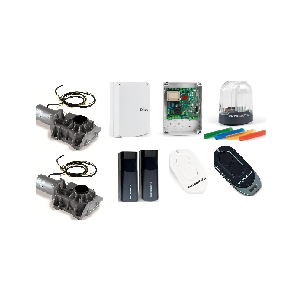 KIT MOTORE INTERRATO 230V DITEC DITCB230PL CUBIC CANCELLO ANTE BATTENTI