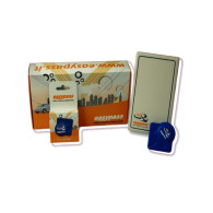 KIT APRICANCELLO EASY PASS TAG SISTEMA MANI LIBERE OMNIDIREZIONALE