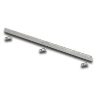 Cremagliera m4 22x22x2.000 mm zincata a saldare 2039L