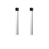 FADINI ZERO.PT coppia colonnine da esterno in alluminio anodizzato h75cm 154L